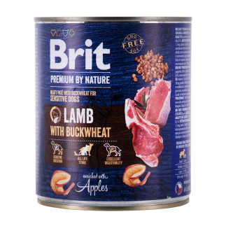 Brit premium by nature lamb&buckwheat 800g