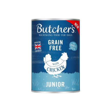 Butcher's original junior kawałki z kurczakiem w galaretce 400g
