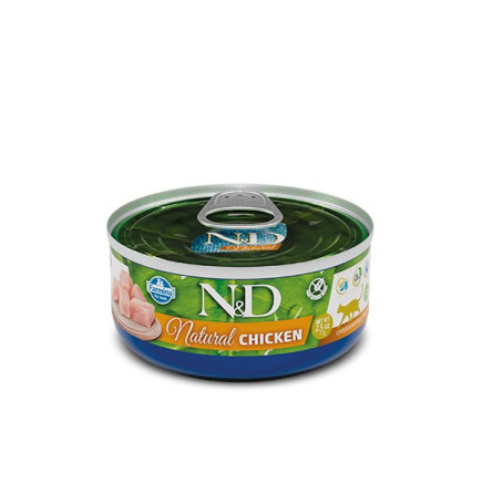 Farmina n&d cat natural kurczak 140g