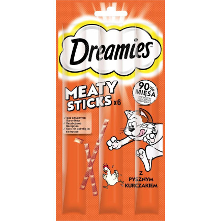Dreamies meaty sticks kurczak 30g