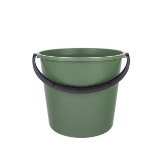 WIADRO Z UCHWYTEM PLASTIKOWYM 5L ZIELONE