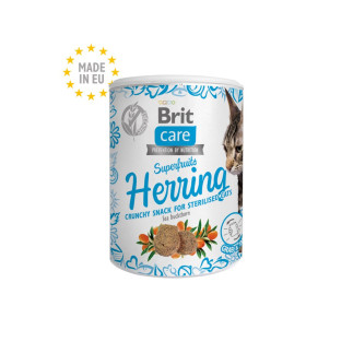 Brit care cat snack superfruits herring 100g