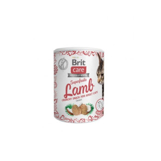 Brit care cat snack superfruits lamb 100g