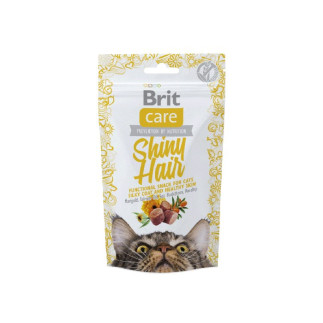 Brit care cat snack shiny hair 50g