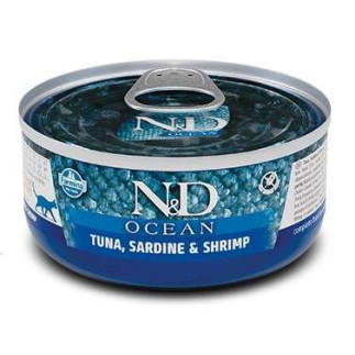 Farmina n&d cat ocean tuna,sardine&shrimps 70g