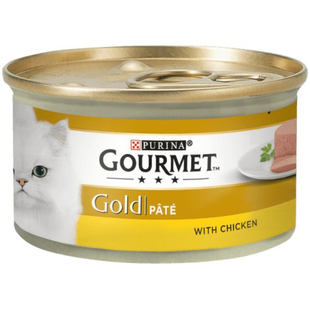 Purina gourmet gold mus z drobiem 85g