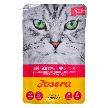 Josera karma pate gulasz kurczak i wołowina kot 85g