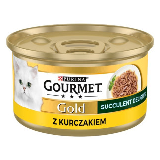 Purina gourmet gold succulent delights kurczak 85g