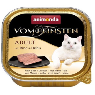 Animonda vom feinsten adult wołowina z kurczakiem - mokra karma dla kota - 100g