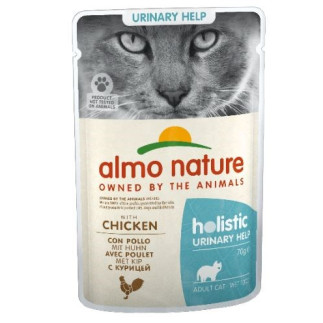 Almo nature holistic urinary help - mokra karma dla dorosłych kotów z kurczakiem- 70g