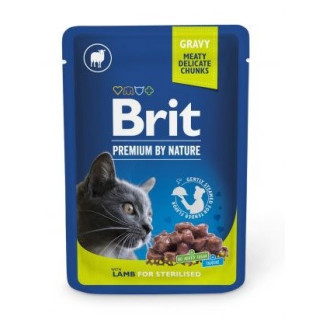 Brit premium by nature lamb for sterilized 100g