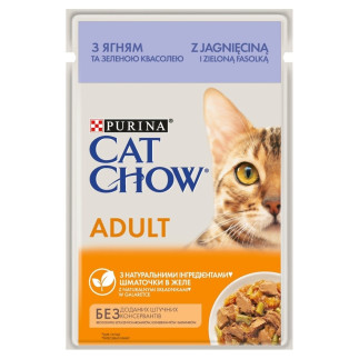 Cat chow adult gij jagn&ziel fasola w galarecie 85g