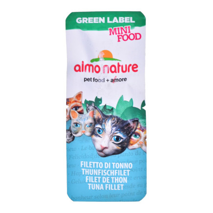 Almo nature green label mini food filet tuńczyk 3g