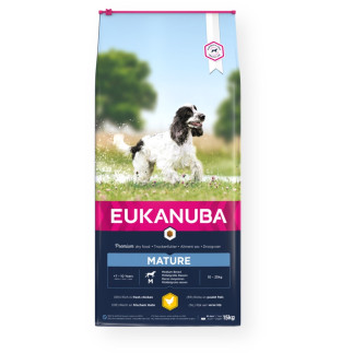 Eukanuba thriving mature medium breed - sucha karma dla dojrzałych psów średnich ras 15kg