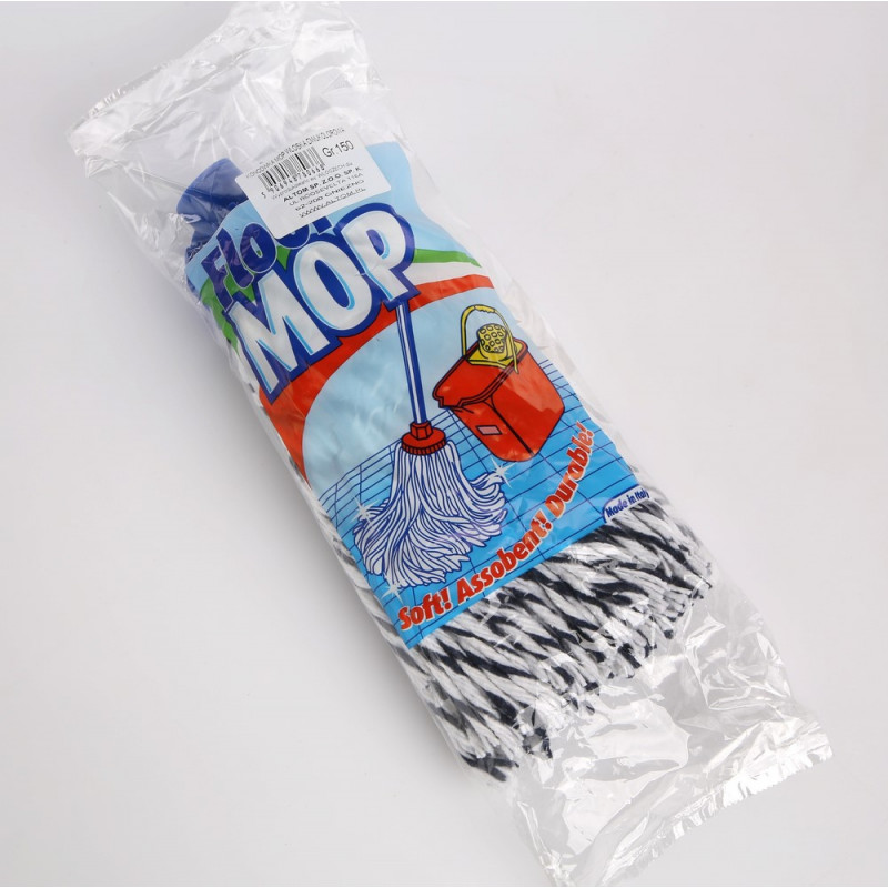 Wkład / końcówka do mopa bawełniana Cavallo dwukolorowa 150 g