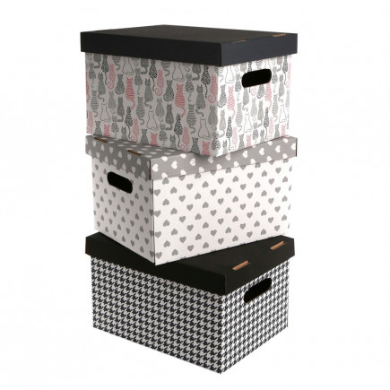 PUDEŁKO OZDOBNE 35X26X19CM