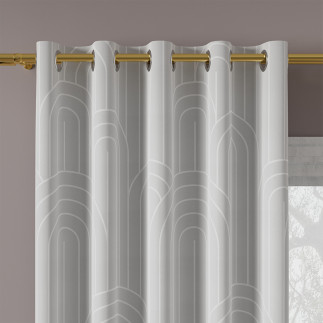 Afrodyta tkanina dekoracyjna blanko, szerokość 145cm, kolor 001 szary