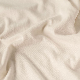 Dreamy premium prześcieradło jersey z gumką, szerokość 120 x wysokość 200cm, kolor 012 kremowy