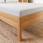 Dreamy premium prześcieradło jersey z gumką, szerokość 90 x wysokość 200cm, kolor 001 biały