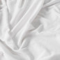Dreamy premium prześcieradło jersey z gumką, szerokość 90 x wysokość 200cm, kolor 001 biały