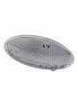 Mydelniczka szklana popielata 15,5x10 cm - łazienka n/n bz EAN: 5904252341209