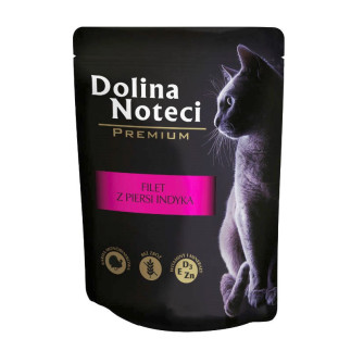 Karma dolina noteci filet z pier.indyk.-kar.dla kota sasz85g