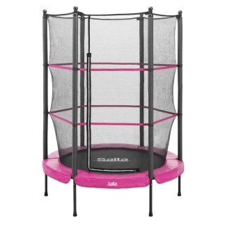 Salta trampolina dziecięca -140cm  różowa