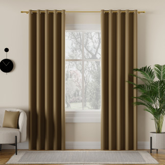 Dona tkanina dekoracyjna blackout 280cm khaki 834 EAN: 5907693257351