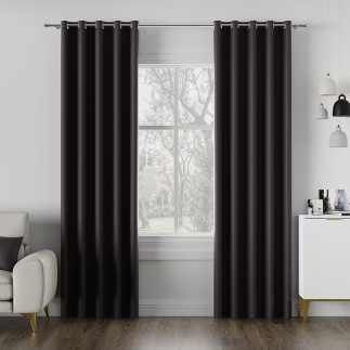 Dona tkanina dekoracyjna blackout 280cm ciemny chłodny brązowy EAN: 5907693257399
