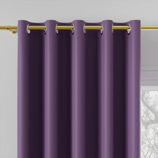 Dona tkanina dekoracyjna typu blackout, wysokość 280cm, kolor 844 jasny fioletowy