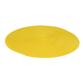 MATA SŁOMKOWA 38 CM LEMON