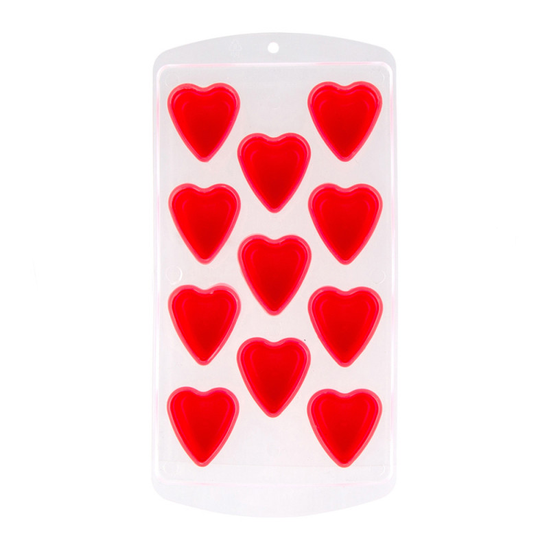 Forma do lodu dek. serca Altomdesign 21x11 cm EAN: 5904252336007