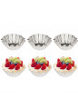 Zestaw foremek do babeczek 85mm - 5 sztuk, idealne do pieczenia | EAN: 5905402002094