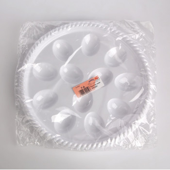 TALERZ OKRĄGŁY DO JAJEK 26,5CM (259)