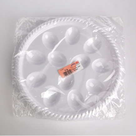 TALERZ OKRĄGŁY DO JAJEK 26,5CM (259)
