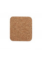 Kpl. 6 podkładek kwadratowych 10x10 cm z naturalnego korka - EAN: 5907618120197