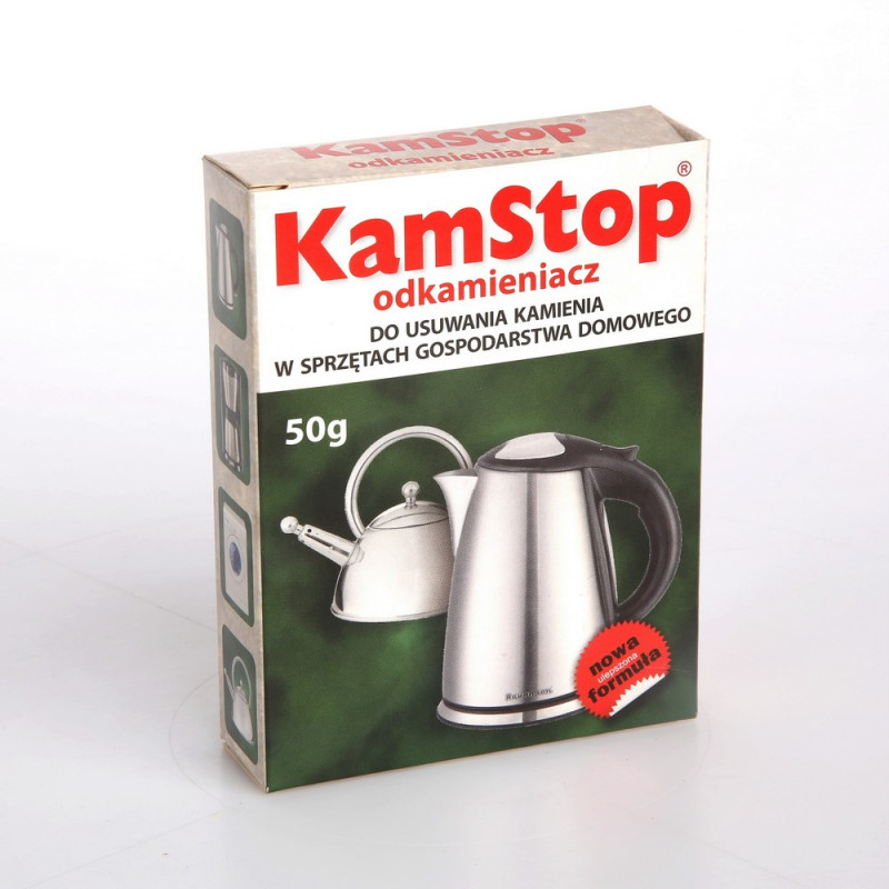 Odkamieniacz Kamstop 50g - EAN: 5906239000130 Odkamieniacz Kamstop 50g - EAN: 5906239000130