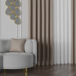 Nelia tkanina blackout 320cm jasny brązowy EAN: 5907693263369