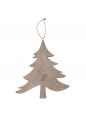 Zawieszka choinka drewniana z welurowym frontem 25x22,5 cm n/n bz EAN: 5907508115661.