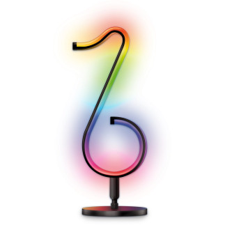 Muzyczna lampka dekoracyjna melody rgb activejet zmiana kolorów w rytm muzyki z pilotem sterowanie z aplikacji