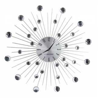 Zegar ścienny esperanza boston ehc002 (kolor srebrny)