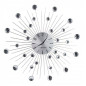 Zegar ścienny esperanza boston ehc002 (kolor srebrny)