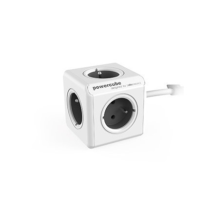 Przedłużacz allocacoc powercube extended 2300gy/frexpc (1,5m  kolor szary)