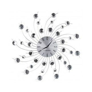 Zegar ścienny esperanza geneva ehc004 (kolor srebrny)