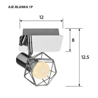 Reflektor activejet aje-blanka 1p (40 w  e14)