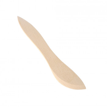 Nożyk do smarowania masła / smalcu drewniany mały