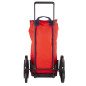 Wózek na zakupy Tris New Czerwony 30kg/52l 6 kółek EAN: 8001244025653