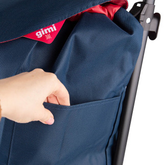 WÓZEK NA ZAKUPY 30KG/50L. TWIN NEW NIEBIESKI 4 KÓŁKA