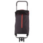 Wózek na zakupy Twin New czarny 30kg/50l 4 kółka EAN: 8001244025929