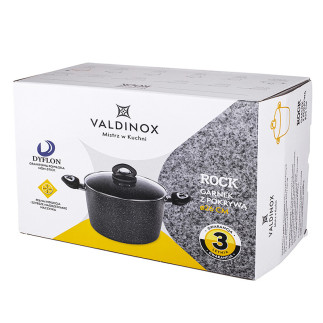 VALDINOX ROCK GARNEK 26CM Z POKRYWĄ 7,5L